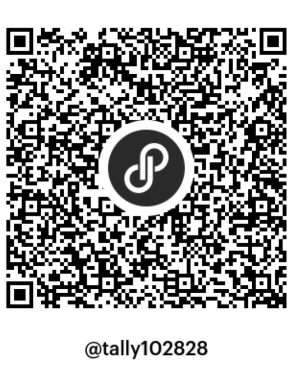 Black QR Code Sticker for Mobile Scanning